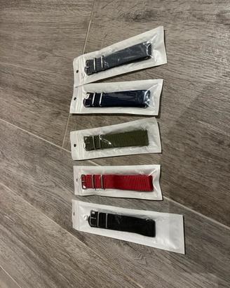 Cinturini nato vari colori 22mm