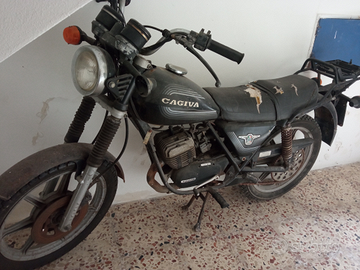 Cagiva SS 125 su strada