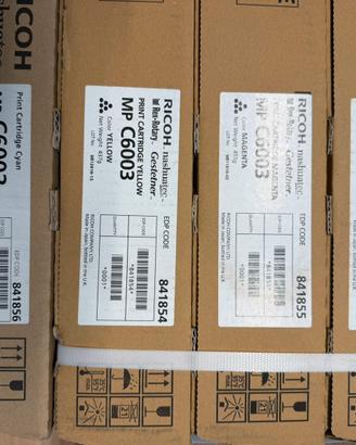Toner originale Ricoh MP C6003 oroginali