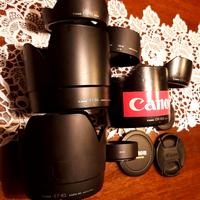 Paraluce Canon e Nikon e filtri tappi