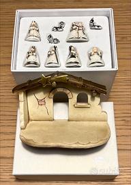 Natale , PRESEPE "BAGUTTA" ,  9 pezzi