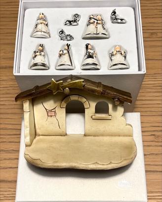 Natale , PRESEPE "BAGUTTA" ,  9 pezzi