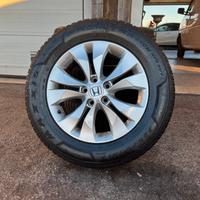 Ruote con gomme invernali honda crv
