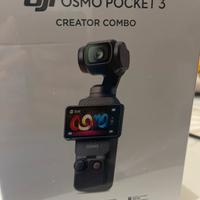 Dji osmo pocket 3 CREATOR COMBO, NUOVA DA SCARTARE