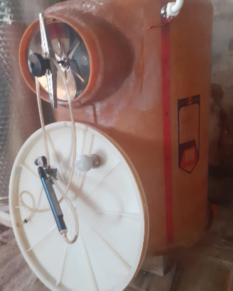 Botte in vetroresina da 500l con camera d'aria