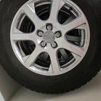 Cerchi originali Audi Q5 + gomme invernali Dunlop