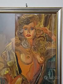 Ritratto di giovane donna in desabille'