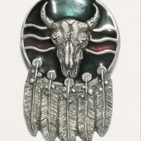Pin Siskiyou 1993 - Teschio Bufalo Native American