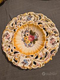 piatto decorativo ceramica di Bassano