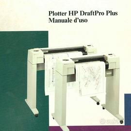 Plotter HP Draft Pro Plus A1 penne e pennarelli