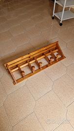 Appendiabiti Angolare Vintage in Legno