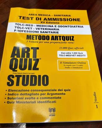 Art Quiz Studio per test ammissione medicina
