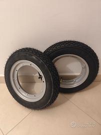 Ruote complete Michelin s83 vespa 3/10