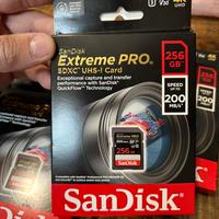 San Disk (Extreme Pro) 256gb