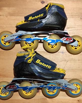 Pattini ruote in linea professionali