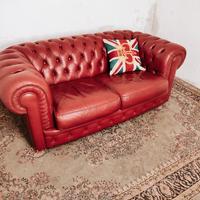 divano Chester Chesterfield club  pelle inglese Uk
