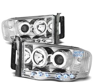 FARI PER DODGE RAM 02-06 ANGEL EYES CROMATI