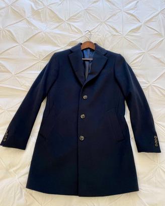 Cappotto monopetto in lana e cashmere da uomo S