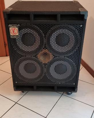 Eden D 410 xlt (Cassa da basso - 700 watt)