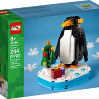 Lego Natale Pinguino con Albero raro