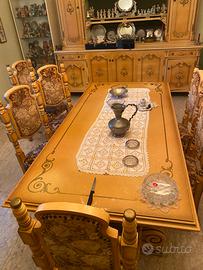 Sala da pranzo stile veneziano