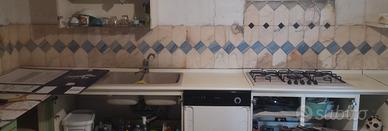 Pannello in marmo a mosaico
