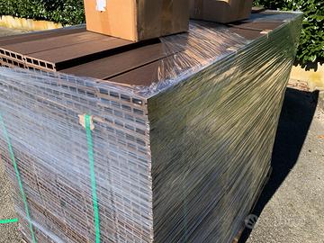 WPC BAMBOO Decking da esterno 4 colori piscina