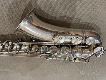 Sax tenore B&S blue label silver 1973 revisionato