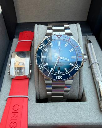 Oris Aquis Oceano Pulito con Umberto Pelizzari