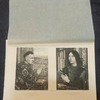 Rara incisione a bulino di 2 Ritratti del 1890.