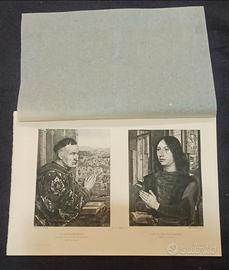 Rara incisione a bulino di 2 Ritratti del 1890.