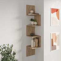 Mensola Tetris 30x30 in legno rovere 