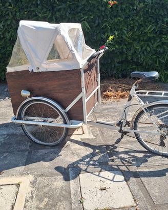 Bici cargo per trasport bimbi o materiale
