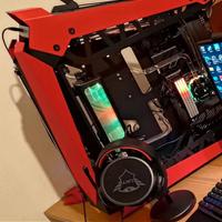 computer PC da gaming custom loop