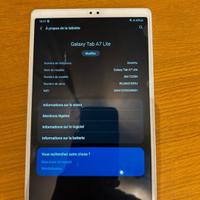 Tablet Samsung A 7 Lite