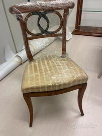 Sedie vintage provasi