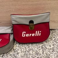 Coppia borse moto Garelli vintage