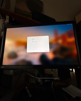 Monitor benq orizzontale+verticale
