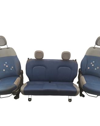 Tappezzeria completa blu Fiat Panda 312 del 2015