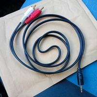 Cavo 1,5m Audio JACK 3,5mm 2 RCA Maschio