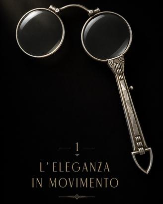 Antichi lorgnette occhiali art deco da chatelaine