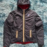 Giubbotto k-way bambini reversibile con cappuccio