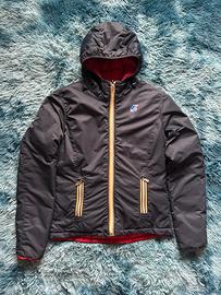 Giubbotto k-way bambini reversibile con cappuccio