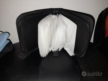 Custodia CD o DVD con scomparti in tessuto 