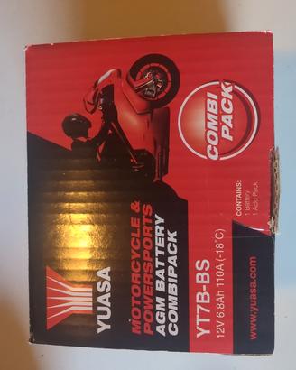 batteria moto Yuasa YT7B-BS