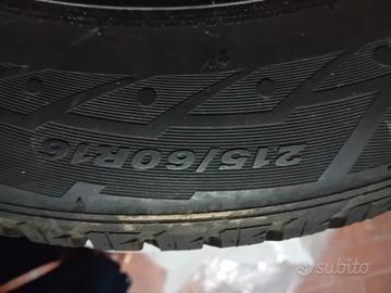 4 gomme invernali Fiat 500 X