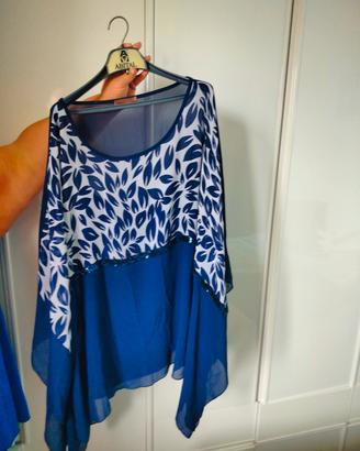 Abito da cerimonia curvy, leggero, usato  1 volta