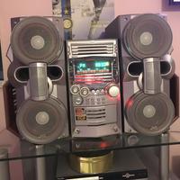 Stereo con casse audio jvc