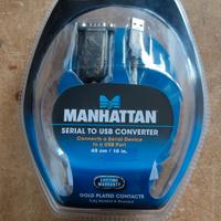 Convertitore Adattatore Manhattan da USB a Seriale