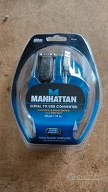 Convertitore Adattatore Manhattan da USB a Seriale